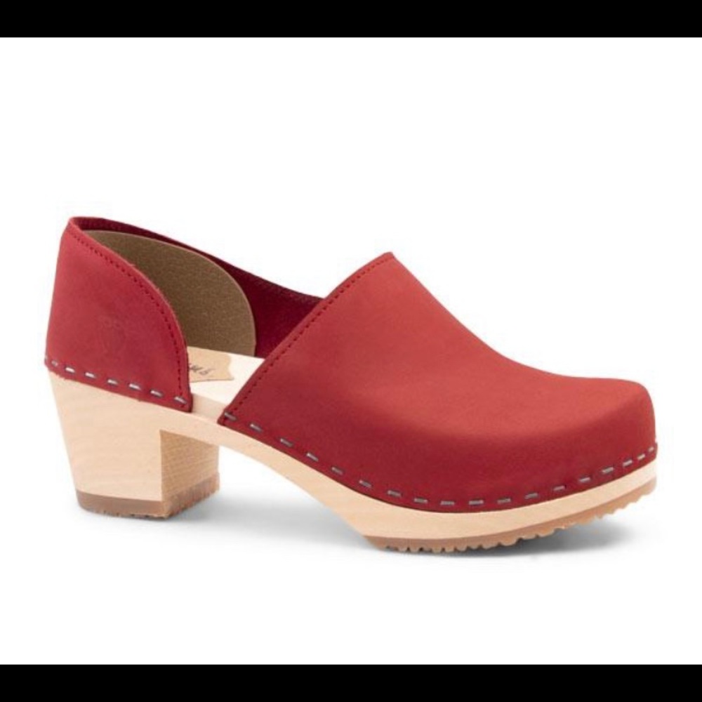 Sandgrens clogs Bret - Red
